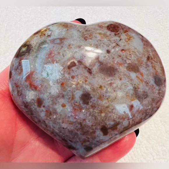 Ocean Jasper Heart - multi colored - Picture 2 of 3